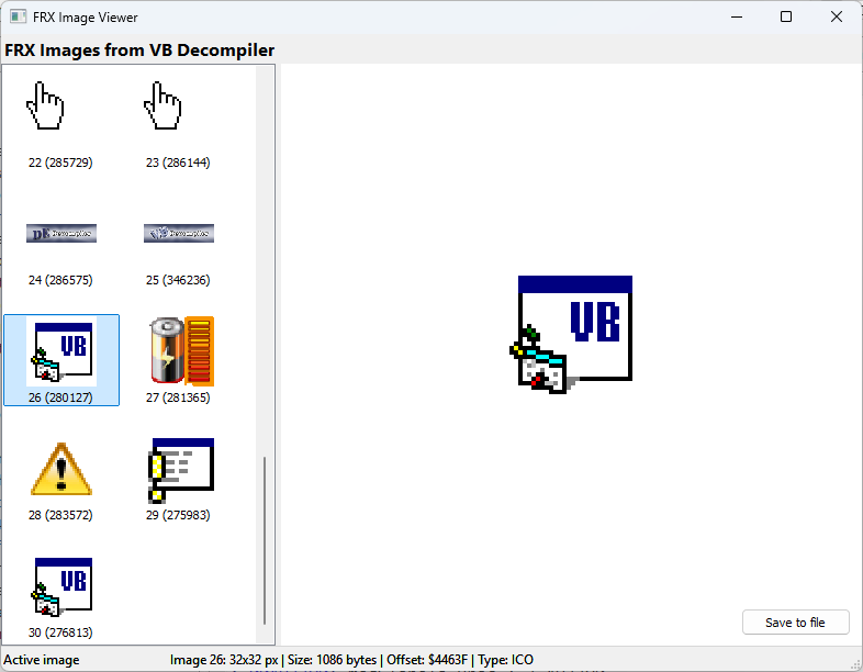 FRX Image Viewer Screenshot