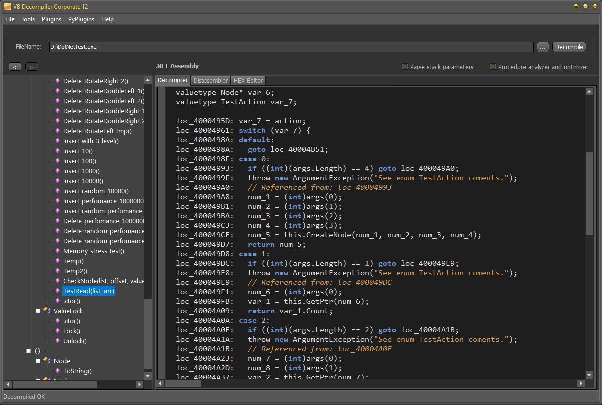 .NET Example